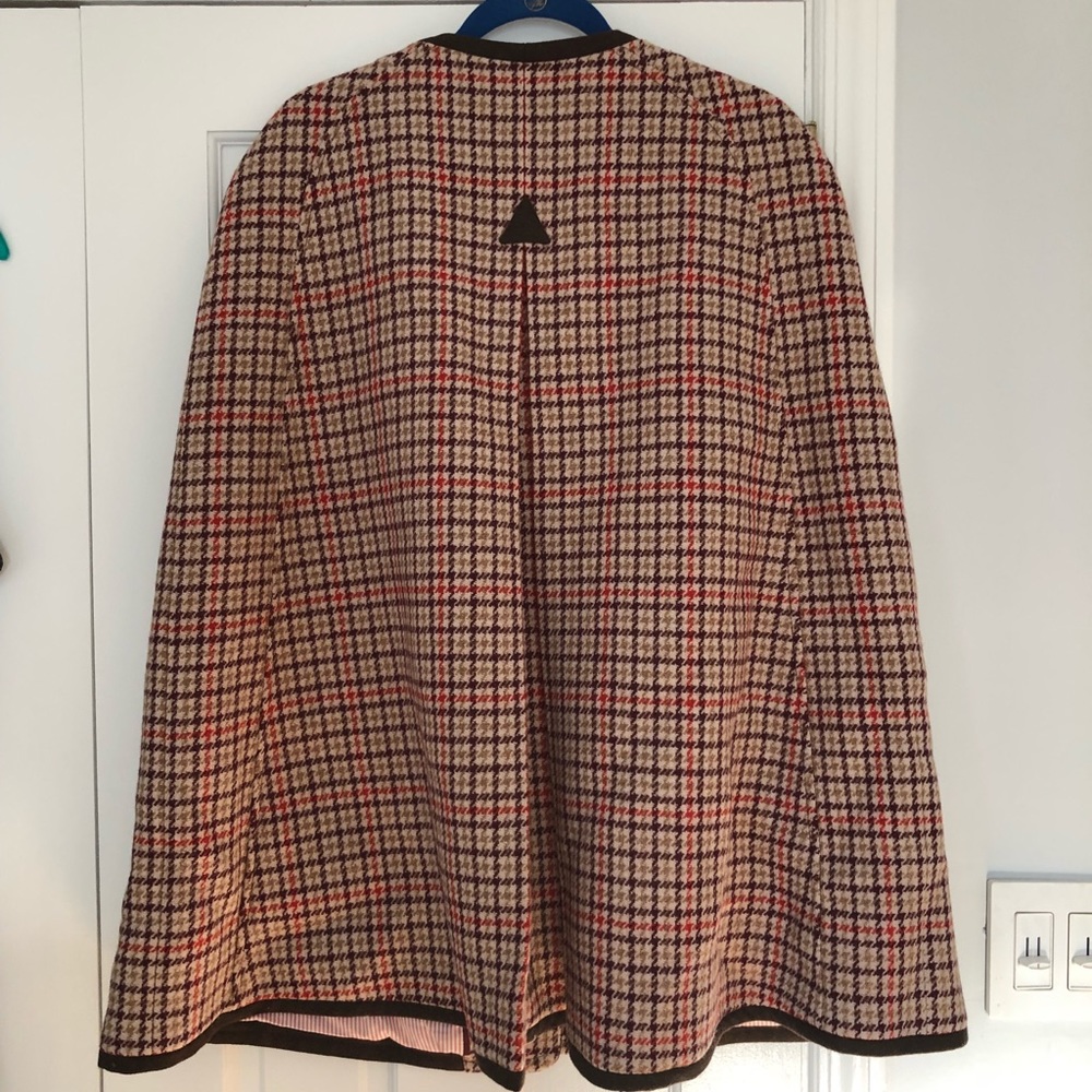 J Crew Cape NWOT size 6 but runs generous.